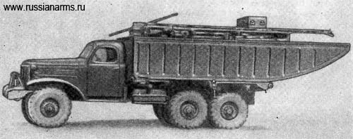 Ponton Fahrzeug 3, Ponton mit Ausrüstung für Überwasserarbeiten