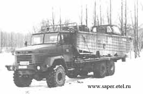 BMK-225 auf KrAZ 260