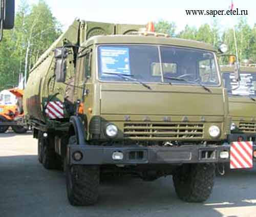 PP-91 Flussponton auf Kamaz 43118